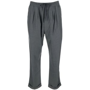 Tom Ford - Broeken - Grijs - 100% Zijde