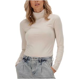 Calvin Klein, Dames, Truien, Beige, Maat: XS Katoen,