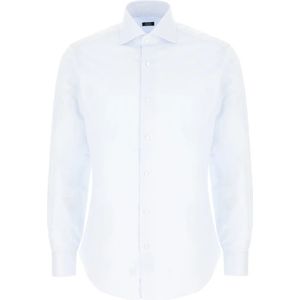 Barba, Heren, Overhemden, Blauw, Maat: 2XL