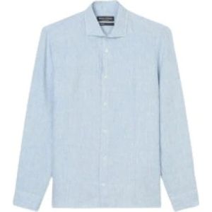 Marc O'Polo, Heren, Overhemden, Blauw, Maat: XL