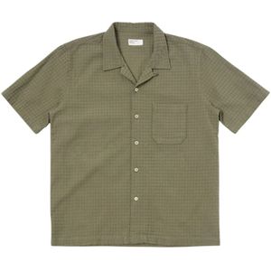 Universal Works, Heren, Overhemden, Groen, Maat: M