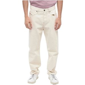 Diesel, Heren, Jeans, Wit, Maat: XL Denim,