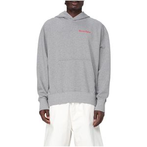 Kenzo - Hoodie - Grijs - Katoen - Met Kangaroozak