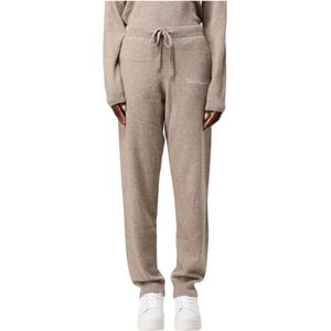 Karl Lagerfeld, Dames, Broeken, Bruin, Maat: M Kasjmier,