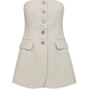 Haute L'Amitié, Dames, Tops, Wit, Maat: XS Spandex,