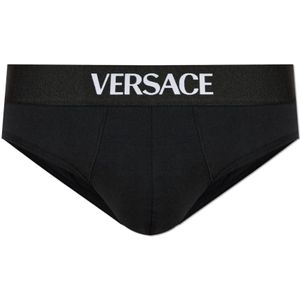 Versace, Heren, Ondergoed, Zwart, Maat: 2XL Katoen,