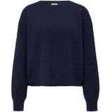 Drykorn - Malese - Gebreide Trui - Blauw - Dames - Oversized
