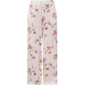 Twinset, Dames, Broeken, Wit, Maat: XS Viscose,