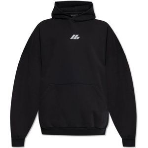 Balenciaga Hoodie , Black , Heren , Maat: L