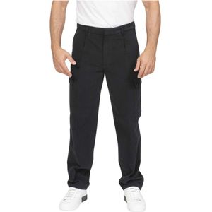 Dondup, Heren, Broeken, Zwart, Maat: W32 Katoen,