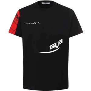 Givenchy, Heren, Tops, Zwart, Maat: XS Katoen,