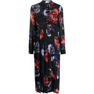 Ferragamo, Dames, Jurken, Veelkleurig, Maat: XS Zijde,