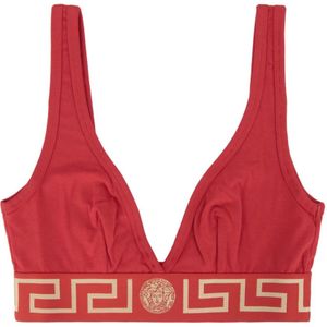 Versace, Dames, Badkleding, Rood, Maat: S Katoen,