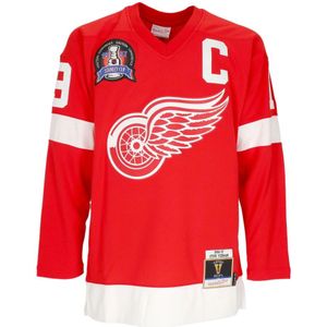 Mitchell & Ness, Heren, Sport, Rood, Maat: L Jersey,