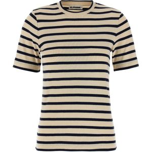 Jil Sander, Dames, Tops, Veelkleurig, Maat: L Katoen,