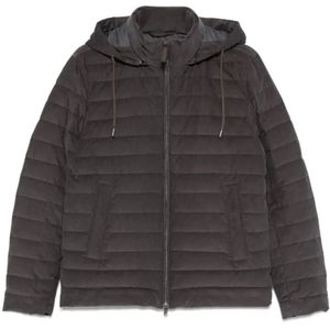 Herno, Heren, Jassen, Zwart, Maat: XL Katoen,