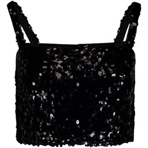 Dolce & Gabbana, Dames, Tops, Zwart, Maat: XS Zijde,