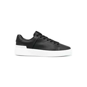 Balmain Zwarte Sneakers Ss24 , Black , Heren , Maat: 42 EU