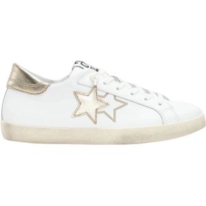 2Star, Dames, Schoenen, Wit, Maat: 36 EU Leer,