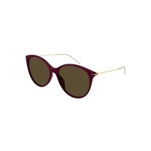 Gucci Cat-Eye Zonnebril , Red , Dames , Maat: 58 MM