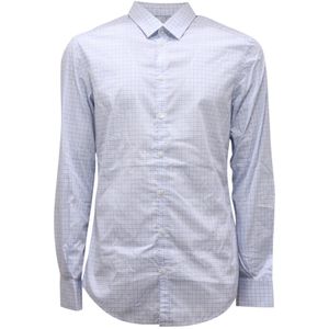 Dolce & Gabbana, Heren, Overhemden, Blauw, Maat: L