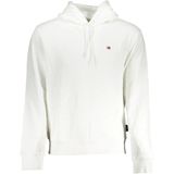 Napapijri - Hoodie - Wit - Katoen - 80% Katoen, 20% Polyester