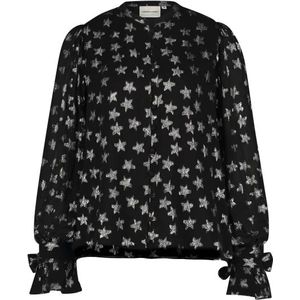 Fabienne Chapot - T-Shirt - Zwart - Sterrenprint - Dames