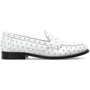 Tory Burch, Dames, Schoenen, Wit, Maat: 41 EU Leer,