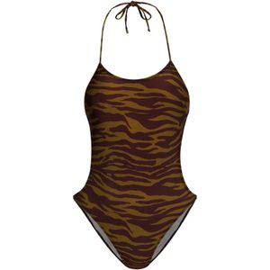 The Attico, Dames, Badkleding, Bruin, Maat: S