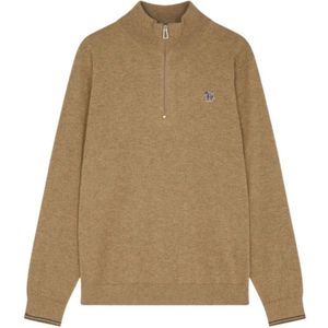 Paul Smith, Heren, Truien, Beige, Maat: S