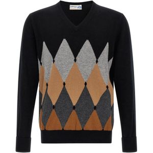 Ballantyne, Heren, Truien, Veelkleurig, Maat: S Kasjmier,