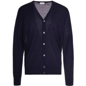 Ballantyne, Heren, Truien, Blauw, Maat: XL Wol,