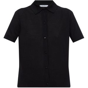 Max Mara, Dames, Truien, Zwart, Maat: XS Wol,