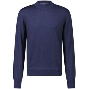 Gran Sasso, Heren, Truien, Blauw, Maat: M Wol,