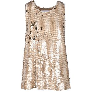 Erika Cavallini, Dames, Tops, Beige, Maat: S Poliester,