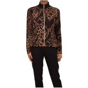 Liu Jo, Dames, Sweatshirts & Hoodies, Veelkleurig, Maat: 2XS Viscose,