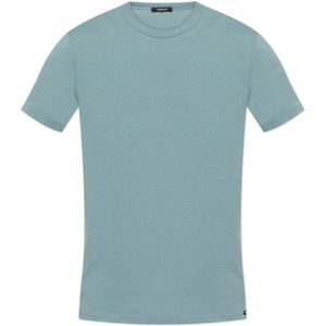 Tom Ford, Heren, Tops, Blauw, Maat: XL Katoen,