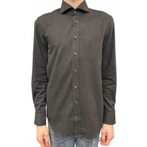 Baldessarini, Heren, Overhemden, Bruin, Maat: 2XL Flanel,