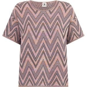 M Missoni, Dames, Tops, Veelkleurig, Maat: M Wol,
