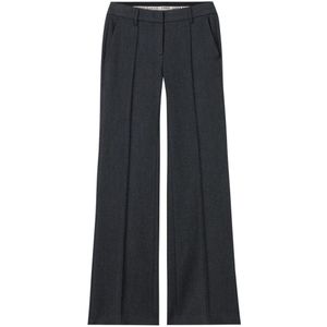 Luisa Cerano, Dames, Broeken, Grijs, Maat: L