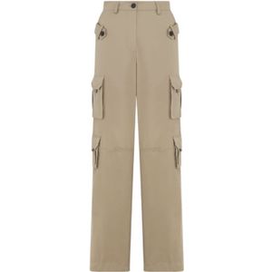 Dior, Dames, Broeken, Groen, Maat: XS Katoen,