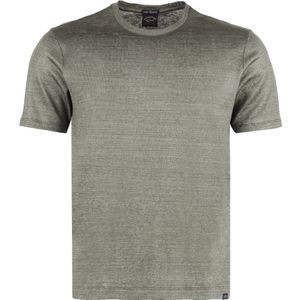 Paul & Shark, Heren, Tops, Groen, Maat: S Linnen,