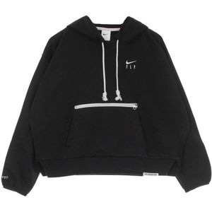 Nike, Dames, Sweatshirts & Hoodies, Zwart, Maat: M Katoen,