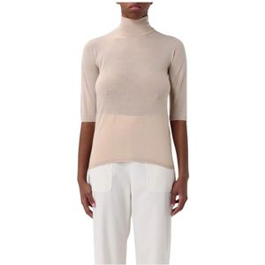 Max Mara, Dames, Truien, Beige, Maat: XS Kasjmier,