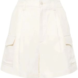 Woolrich Shorts , White , Dames , Maat: W28