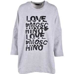 Love Moschino - Sweatshirt - Zwart - Katoen