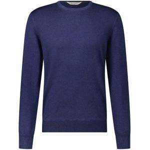 Gran Sasso, Heren, Truien, Blauw, Maat: M Wol,