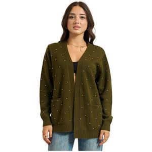 Jijil, Dames, Truien, Groen, Maat: 2XS