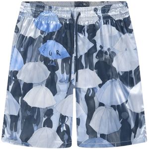 Flâneur, Heren, Korte broeken, Blauw, Maat: M Poliester,