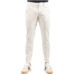 Fay, Heren, Broeken, Wit, Maat: W38 Katoen,